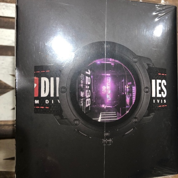New sealed diesel black nylon smartwatch